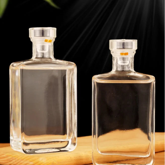 750ml Dark Green Wine Bottles Liquor Whisky Vodka Tequila Bottle With sealed Cork Lid
