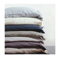 Innermor  French Linen Washed Vintage Linen Pillow Covers 100% French Linen Throw square Pillowcases  Classic Stonewashed Pillow
