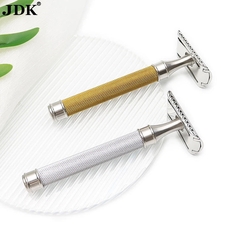 Top Quality Double Edge Safety Men's Razor Steel Shaving Brush and Razor Set Travel Razor Men Shaving