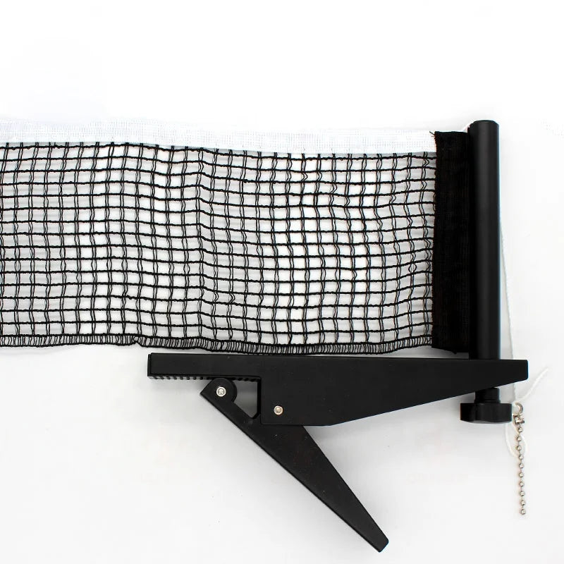 68\" Premium Nylon Blend Net with Heavy-Duty Steel Post for Table Tennis Table