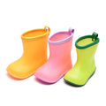 Custom Children's Animal Print PVC Gumboots Waterproof Toddler Rain Boots with Anti-Slippery Feature Price for Babies and Kids