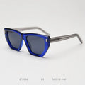 2026 New Square Frame Retro Light Weight Full Rim Sunglasses Color Lens UV400 Fashion Eyeglasses for Men & Women
