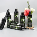 Biotin Tea Tree Cool Mint Organic Anti Dandruff Hair Shampoo and Conditioner Set for 4c Curls Private Label