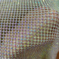 Luxury 1.2 Meter*1 Meter Crystal ab Ss10 Stretch Elastic Rhinestone Textile Net Fabric Ideal for Dresses