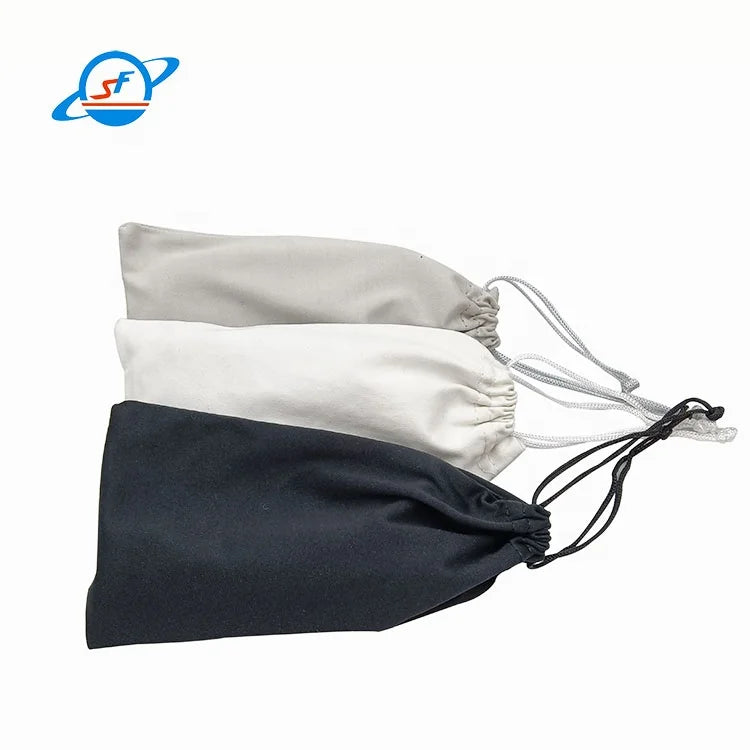 Factory Wholesale Eyeglasses Bags Microfiber Pouch Jewelry Pouches Custom Logo Sunglasses Packaging Storage Fashionable