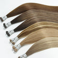 Russian Virgin Raw Hair 30 Inch Genius Weft Hair Extensions Double Weft