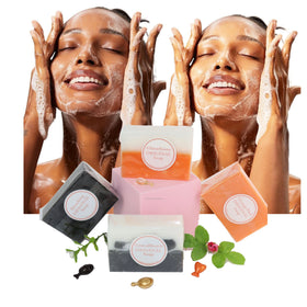 The New Best Natural Organic Soap150g Cleanse the Skin Whiten and Brighten the Complexion.
