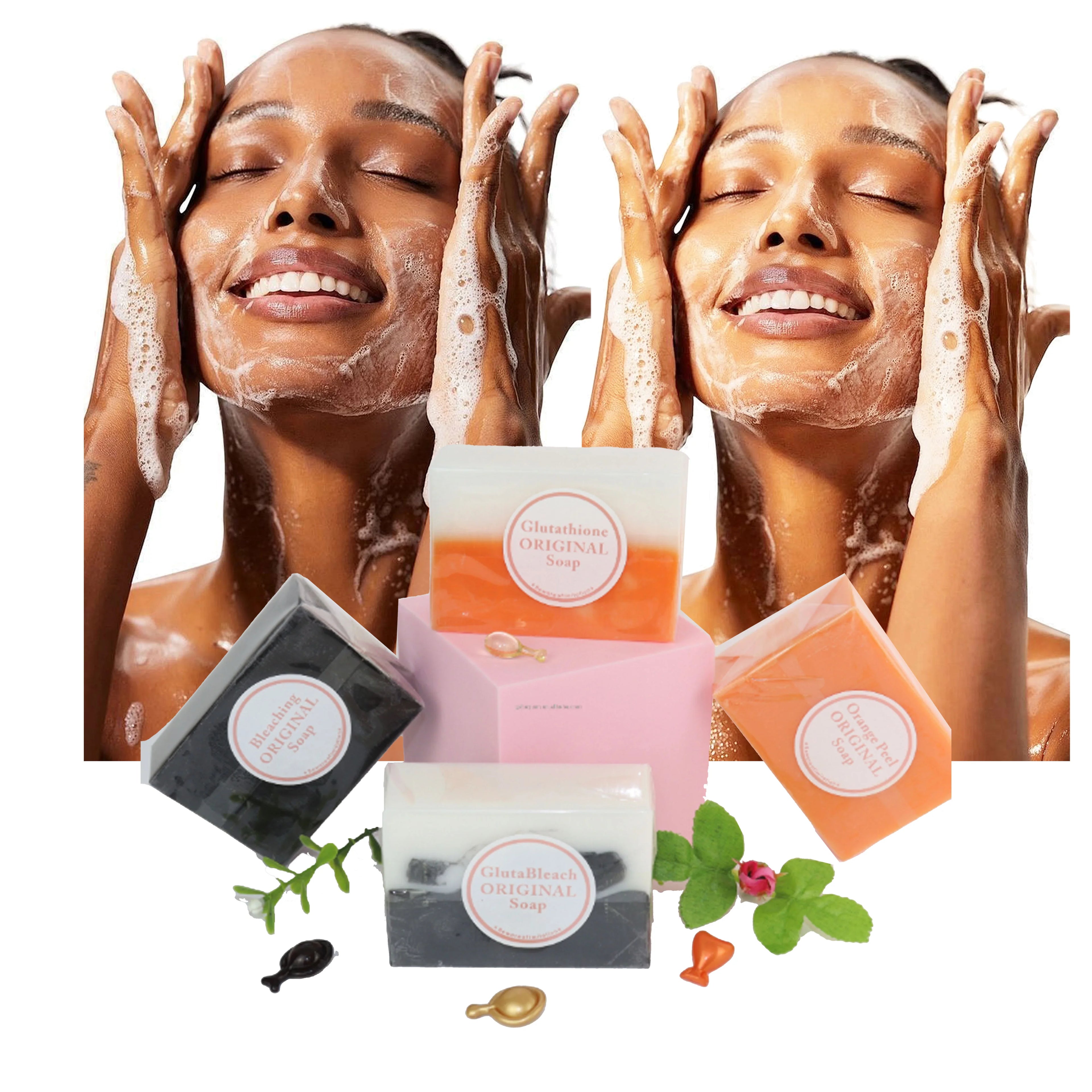 The New Best Natural Organic Soap150g Cleanse the Skin Whiten and Brighten the Complexion.