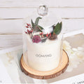 Handmade Modern Soybean Wax Scented Candles with Dried Flowers and Essence Custom Gifts for Home Decoration Wholesale Retail