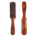 Wholesale Foldable Cushion Paddle 360 Wave Detangling Brush Natural Wood Soft Shine Boar Bristle High End Beard Hair Care Custom