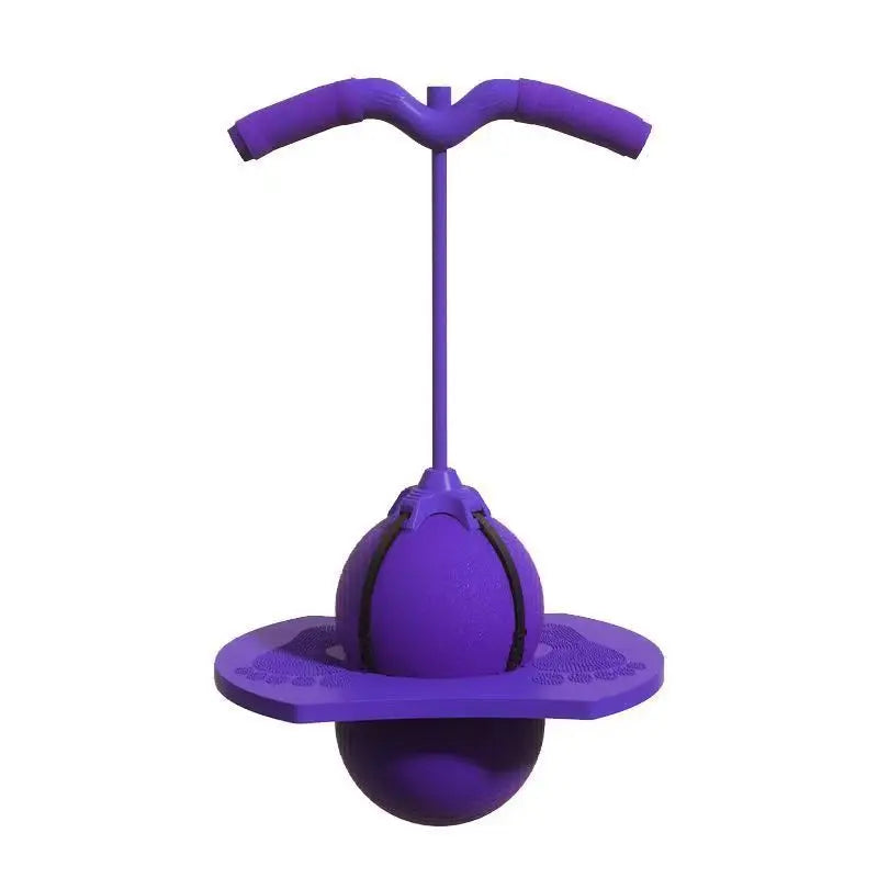 Explosion Proof Sports Pogo Jumper Balance Hopper Toy With Handles Platform Bouncy Ball