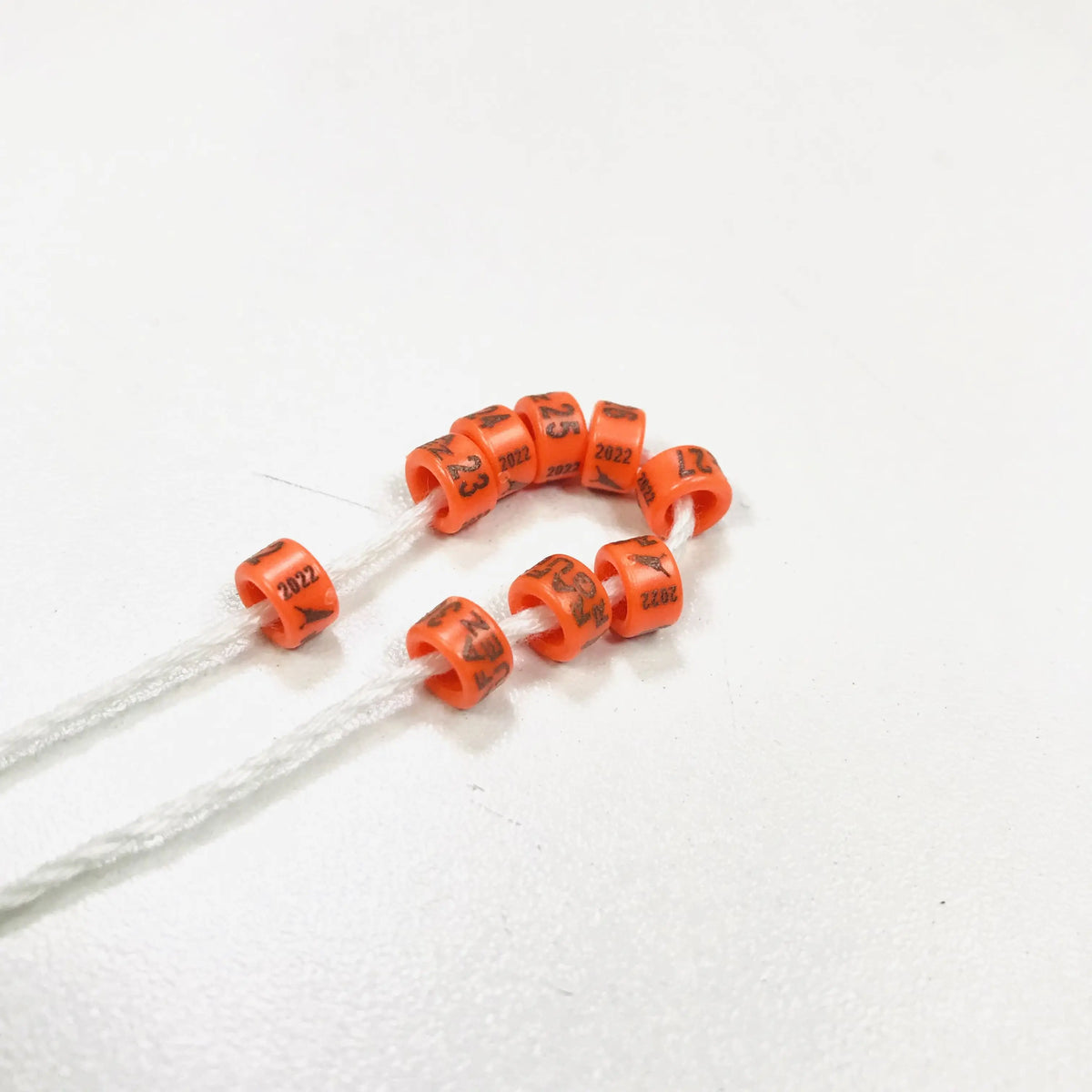 Wholesale Plastic Pigeon Rings Closed Bird Bands Free Size 3MM to 27MM