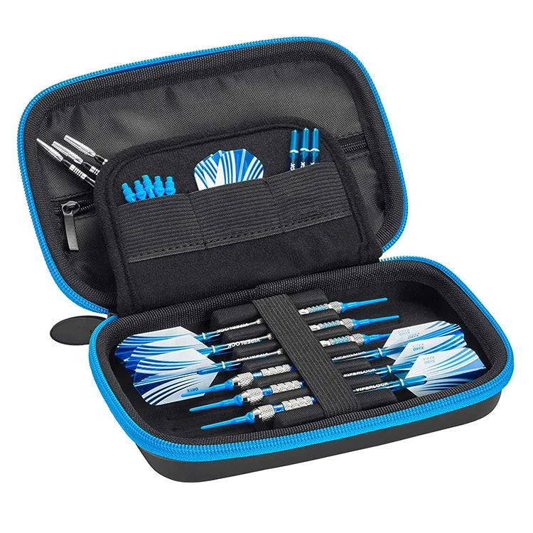 Brilliant Custom Hot Sale Eva Darts Case Bag Travel Carrying Box Hard Eva Large Darts Flights Case Bag With Custom Logo