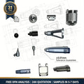 OEM Custom CNC Machining Service Precision Aluminum Stainless Steel Part 31Y Factory IATF 16949 No MOQ Fast Prototype