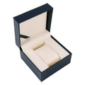 Luxury Pu Leather Organizer Single Watch Package Display Strap Storage Packaging Gift Watch Box Custom Logo