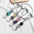 Wholesale Natural Hand Customized Material Crystal Rough Stone Car Pendant for Gift
