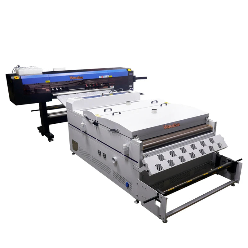 2024 New Large Format 1.2m Width DTF Printer With 5 Pcs I3200head Faster Speed Industry Dtf Printer Free Samples