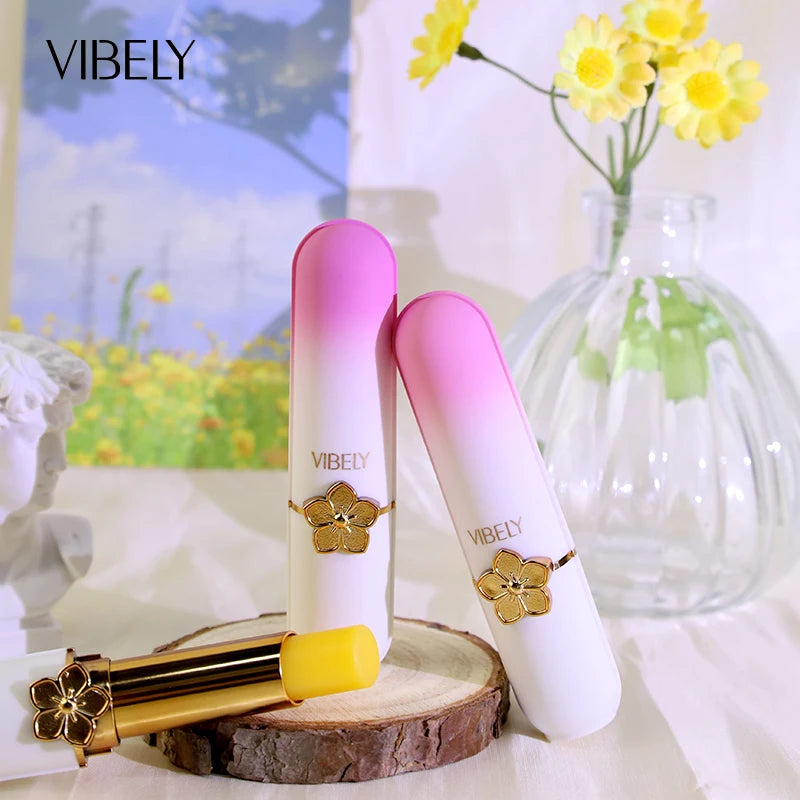 Natural Organic Moisturizing Lip Balm Repair Exfoliating Plumper Vegan Fruity Temperature Changing Color Lipstick