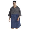 Organic Hooded Towel Beach Poncho Pattern Adult Long Sleeve Changing Hood Towels Bath Robe