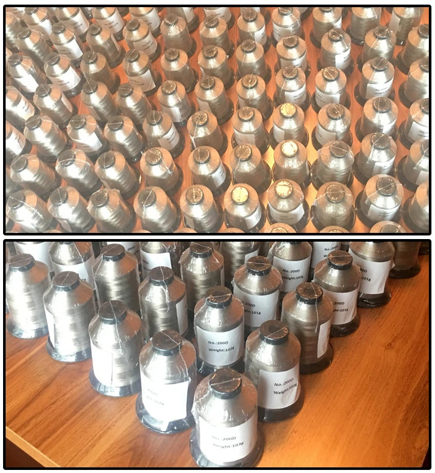 Durable Anti-static Conductive  Silver Fiber Sewing Thread