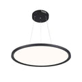 D400MM Big Round Commercial Office Home Slim Flat Panel Light Ultra-bright Ultra Thin Suspension Recessed Round LED Panel Light