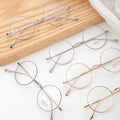 Classic Metal Eyeglasses Optical Frame Vintage Round Eyeglasses Frames Glasses Frame Eyewear MegaBDM