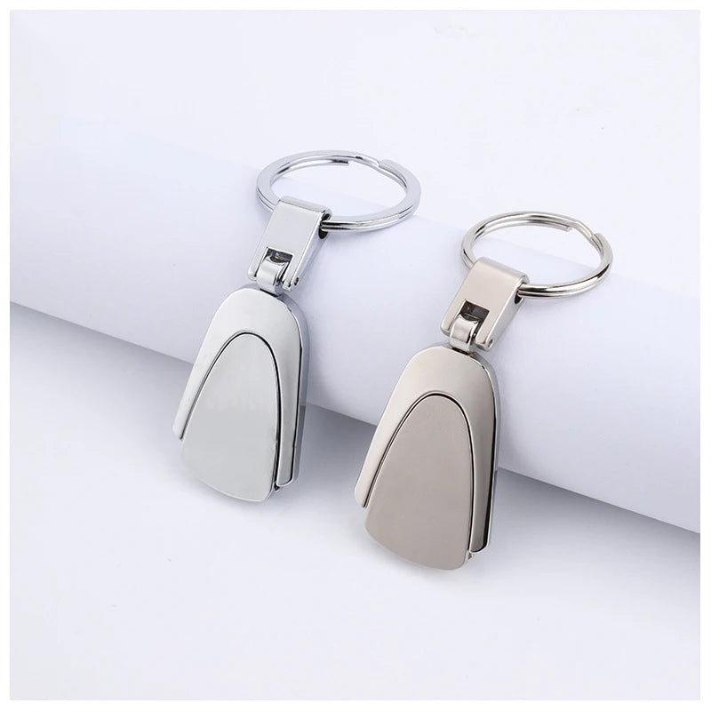 Gift Metal Crafts Custom Keychains to Customize Letter Sublimation Blank Key Chain Stainless Steel Items for Laser Engraving