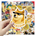 VOGRACE Cartoon Anime Custom High Quality PU Die Cut Sticker Hot Sale Hologram Stickers With Your Design