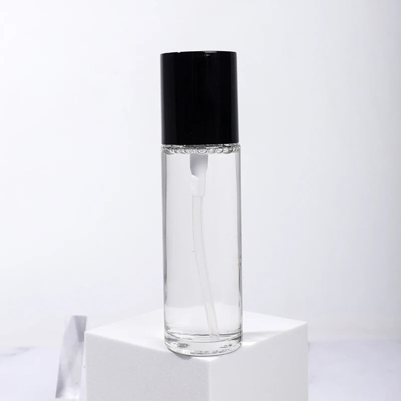 VV-79r Customize Setting Spray Vegan Face Makeup Long Lasting Setting Spray Wholesales with clear Glass Bottle