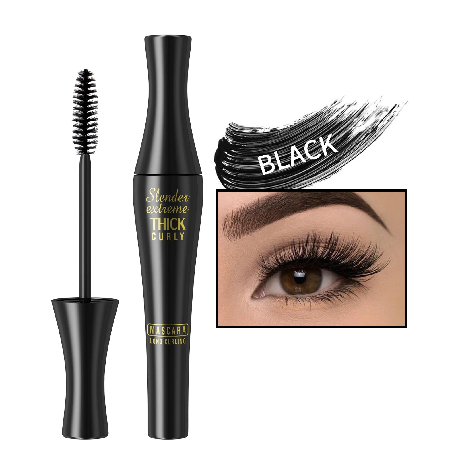 Volume Cream Waterproof for Natural Transparent Extra Volume Thick Curling Private Label Logo Length for