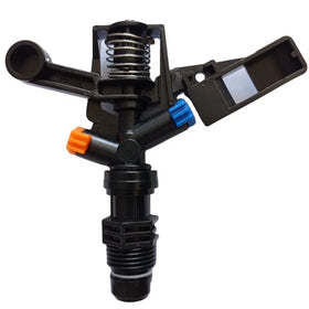 Hot Selling AUSPS AUSPS-IS1001 5022 Type Plastic 360 Gear Drive Impact Sprinkler 1/2 Inch Full Circle Garden Irrigation