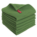 100% Cotton Waffle Design Cleaning Cloth for Kitchen Use