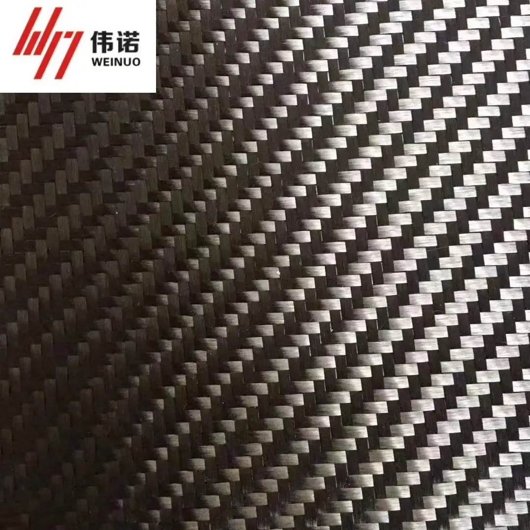 3K 200g Plain 2x2 Twill Carbon Fiber Fabric Fibra Di Carbonio for New Energy Vehicles Autoparts