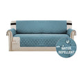 RM Reversible Quilted Sofa Cover Water Resistant Slipcover Furniture Protector Washable Couch Cover with Non Slip Foam