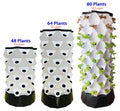 Hydroponic Gardening Systems 10 Layer 80 Holes Large Pineapple Hydroponic Tower With LED Lights for Sale Pineapple Tower