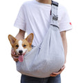 Luxury Single Shoulder Dog/Cat Puppy Travel Bag Customized Logo Zipper Closure Modern Style Luxury Solid Oxford Pet Carrier