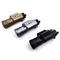 SOTAC GEAR Tactical X300UH-B Aluminum Black/Brown/Grey Flashlight for Outdoor Hunting with 20mm Rail Mount