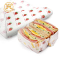 Reusable Packaging Wrapping Paper Tray Liner Sandwich Paper Single-Sided Food Grade Beeswax Food Wrap