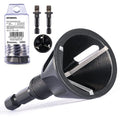 DZ Quick Release Hex Shank Deburring External Chamfer Tool Carbide Blades for Drill Bits Removes Burr Tools