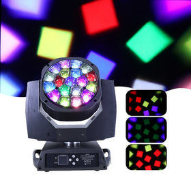 VLTG Bee Aura 19pcs Eye Lights Led Moving Head Wash Light Rgbw Dmx 4in1 Big Clay Stage Lights