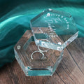 Acrylic Ring Storage Box Custom Any Model Acrylic Wedding Ring Display Holder for Proposal Engagement Ring Organizer