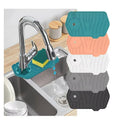 Silicone Kitchen Faucet Mat Faucet Splash Guard Bathroom Faucet Water Catcher Mat for Kitchen
