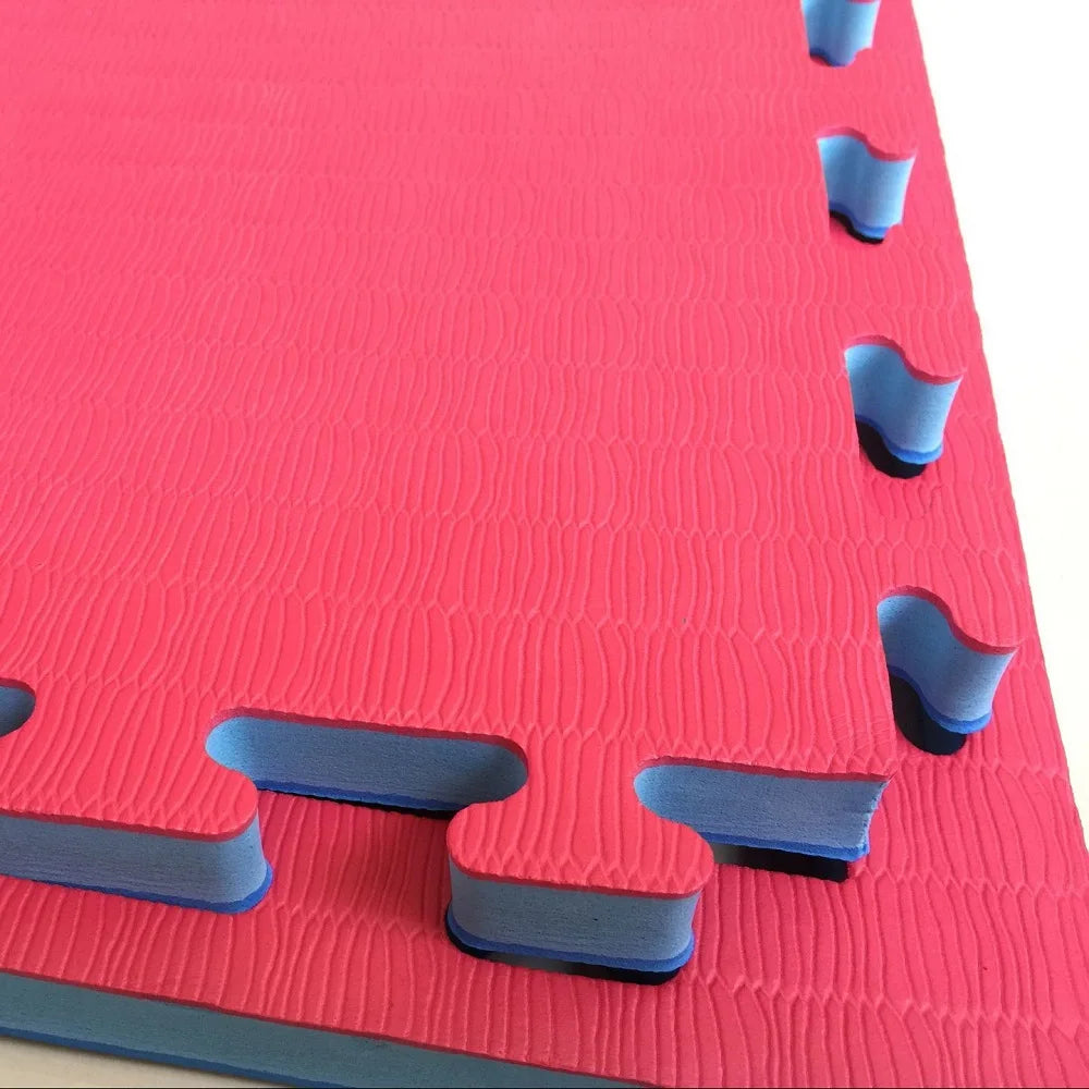 Red/blue Martial Arts Eva Tatami Puzzle Mats Taekwondo Mat
