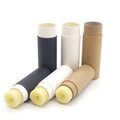 Deodorant Stick Packaging 0.14oz 7g 14g 25g 60g 75g Lip Balm Container White Black Kraft Paper Tubes Push up Box for Cosmetics