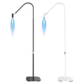 Fast UV LED Glue Curing Lamp for Eyelash Extensions Salon Use Nail Lash Lamp Kit with Pad for Practice