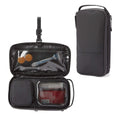 OEM Waterproof Travel Slim Toiletry Bag Hanging with Toothbrush Compartment for Organizer Bathroom Shaving Dopp Kit for Men