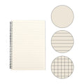 Promotional Notebook Spiral A5 Journal Student 80 Pages Paper Grid Notebook for Office