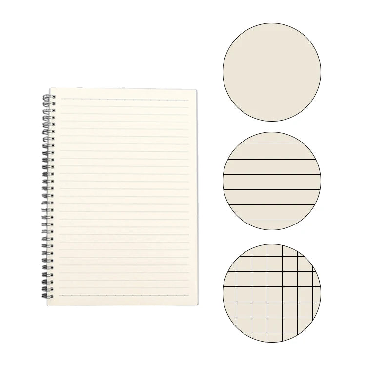Promotional Notebook Spiral A5 Journal Student 80 Pages Paper Grid Notebook for Office