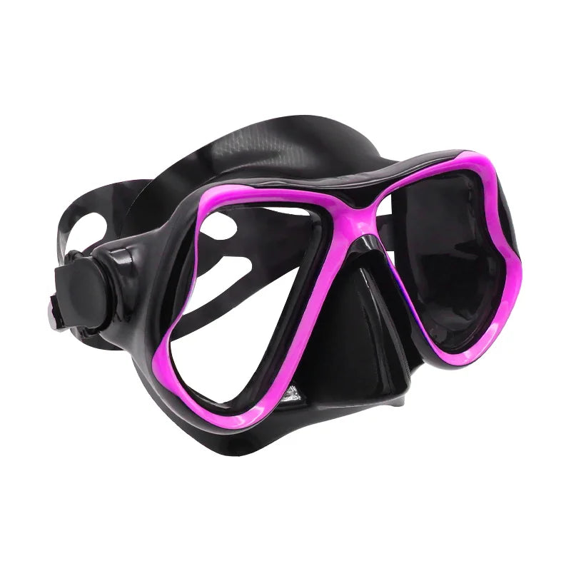 Factory Supply Double Lens Silicone Low Volume Freedive Mask Design Scuba Diving Mask Dive Equipment for Spearfishing