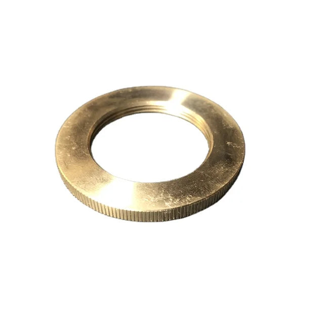 Customized plain flat brass washers M40 threaded brass ring bearing spacer large brass flat spacer washer